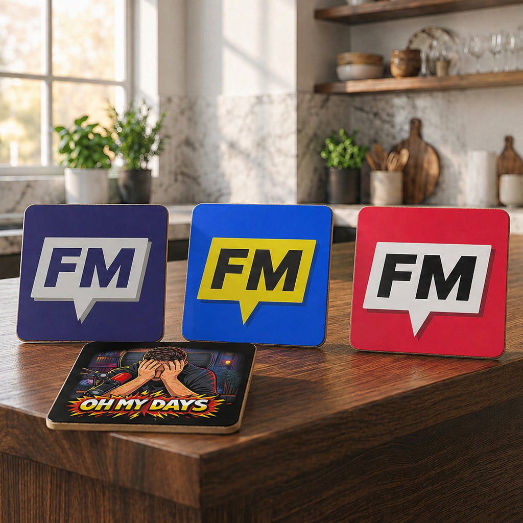 Creator 2.0 FM Pack of 4 Coasters coasters