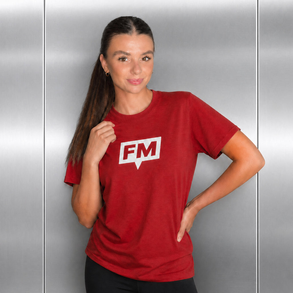 FM Creator 2.0 FM Large Logo Saints Red Tee